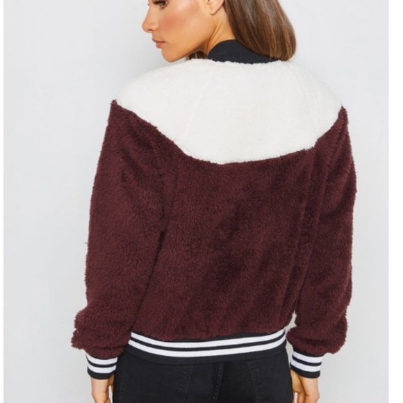 New Nike Sherpa Bomber Jacket - Picture 3 of 4